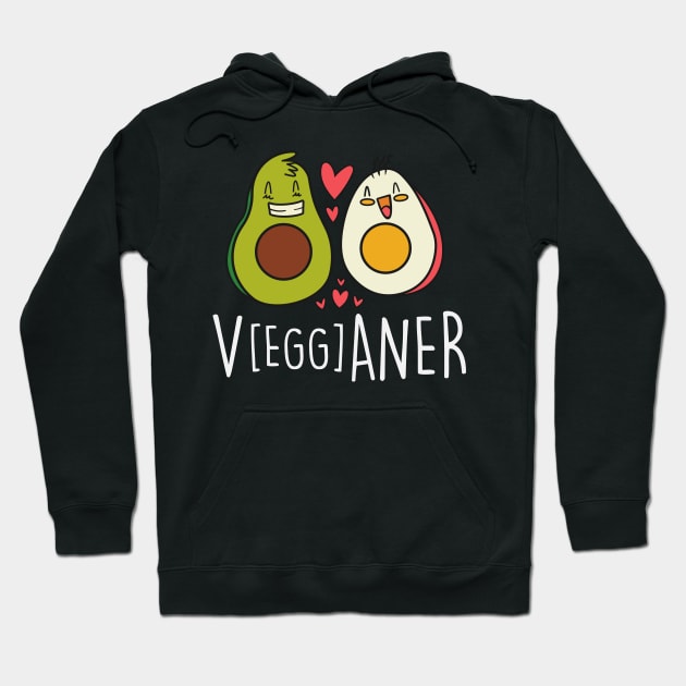 Vegganer Vegans Hoodie by nmcreations